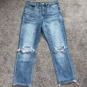 Madewell The High Rise Slim Boyjean